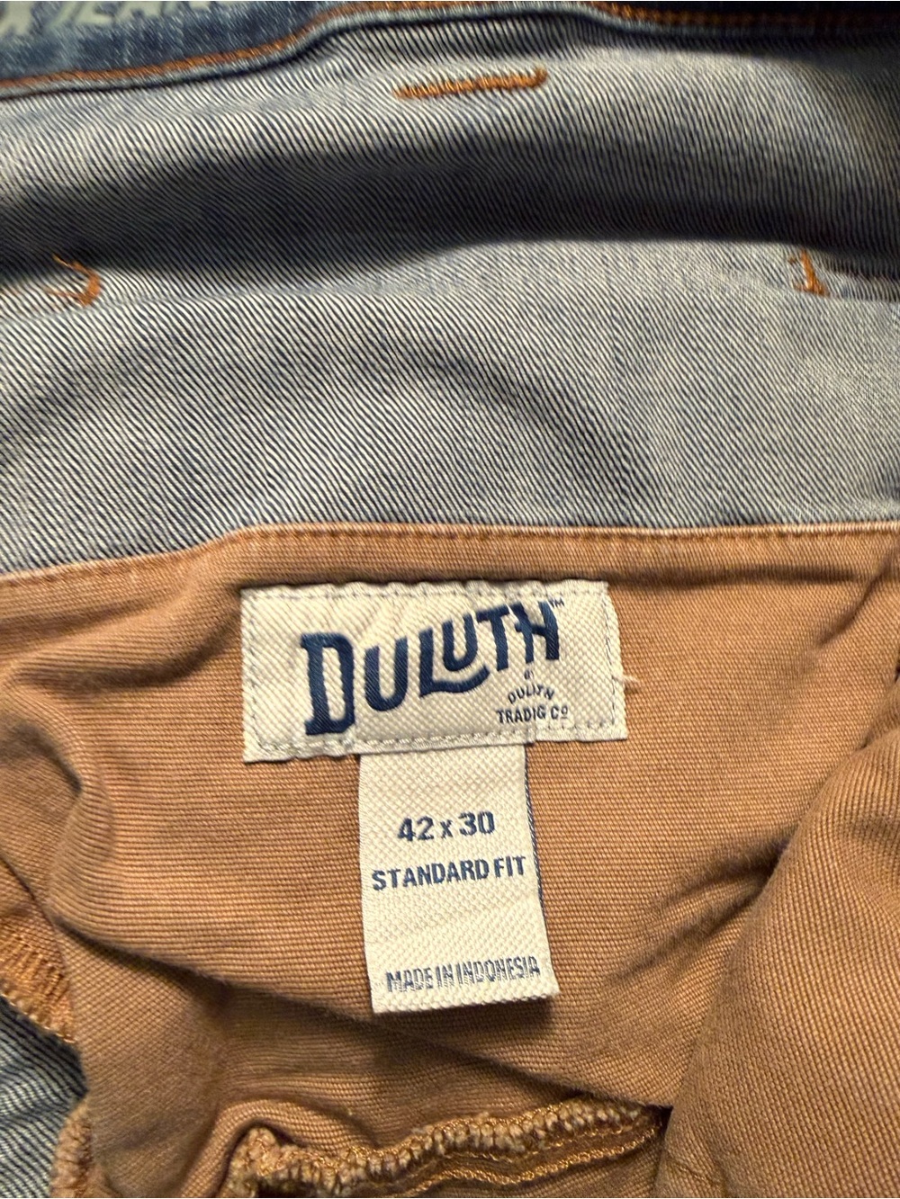 Duluth Men’s Jeans 42x30